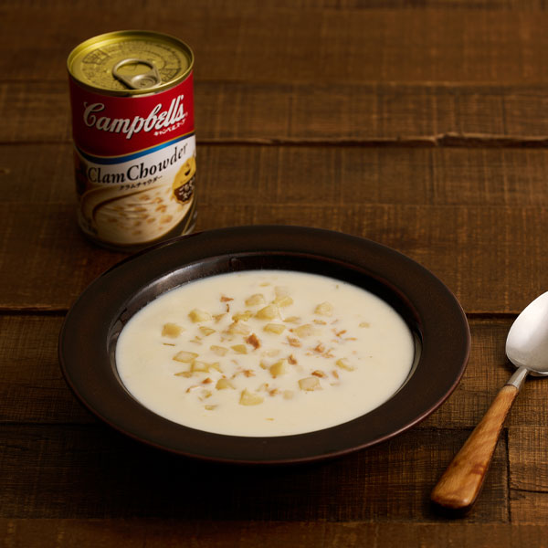 キャンベル濃縮スープ　クラムチャウダー