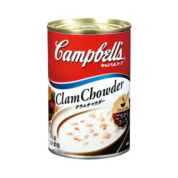 クラムチャウダー缶