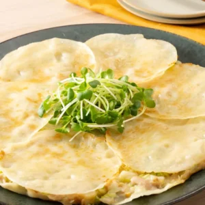 キャベツとツナの洋風ワンパン餃子