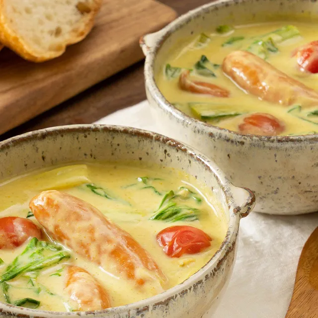 10分で完成！ミルクスープカレー