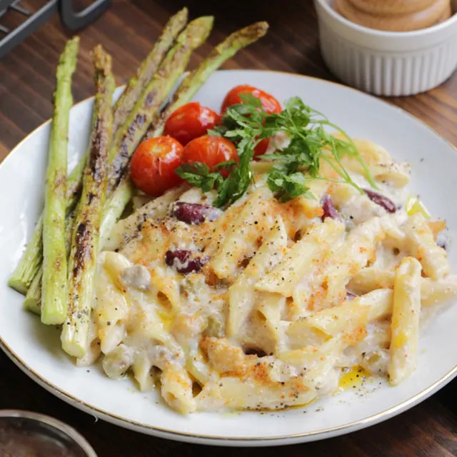 明太クリームペンネ