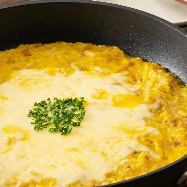 かぼちゃのワンパンリゾット