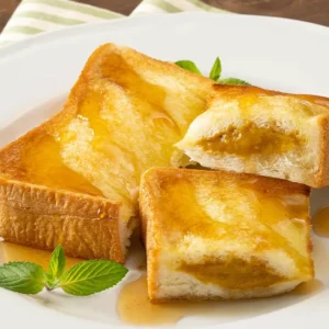 食パンで作る！シナモン香るパンプキンパイ風