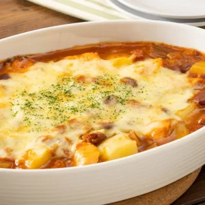 とろーり！鮭とじゃがいものチーズ焼き