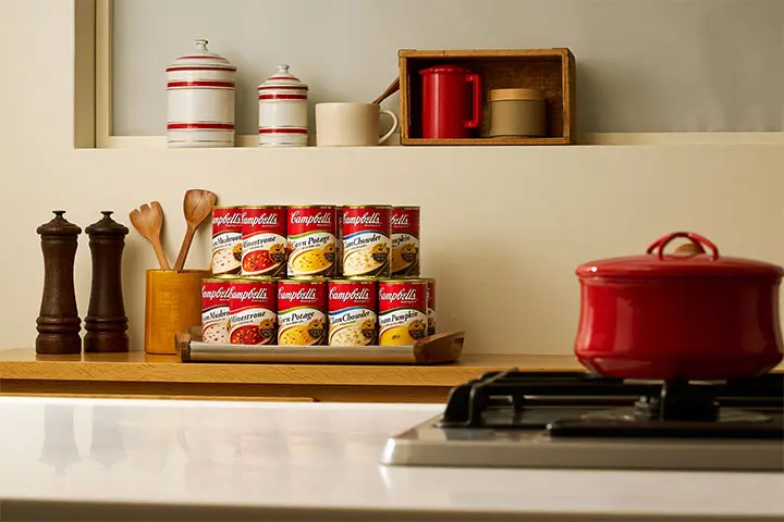 キャンベルスープ缶のストック